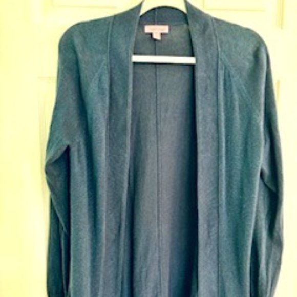 Lilly Pulitzer Shimmery Navy Cardigan - Picture 2 of 5